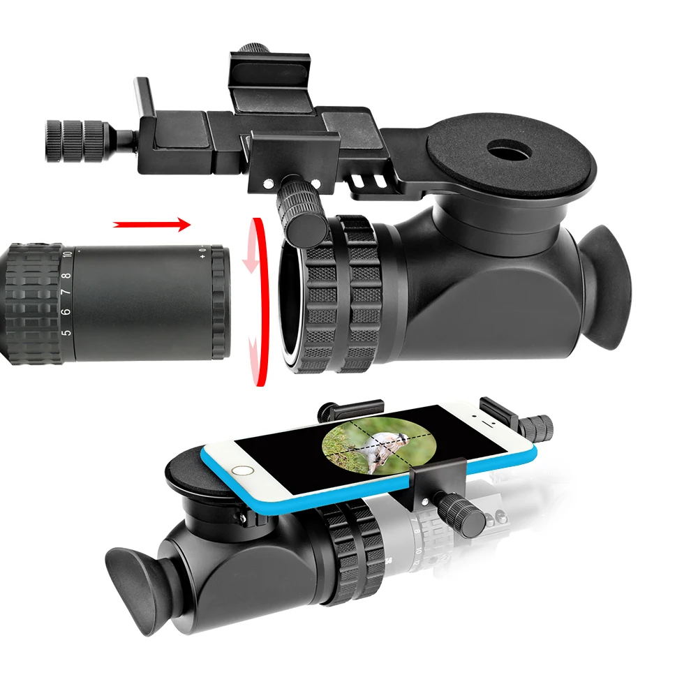 Telescope Smartphone Imaging Side Shot Hunting Camera Mount Fixed Mount For Air Paint Soft Ball Spotting Svbony Outdoor Records