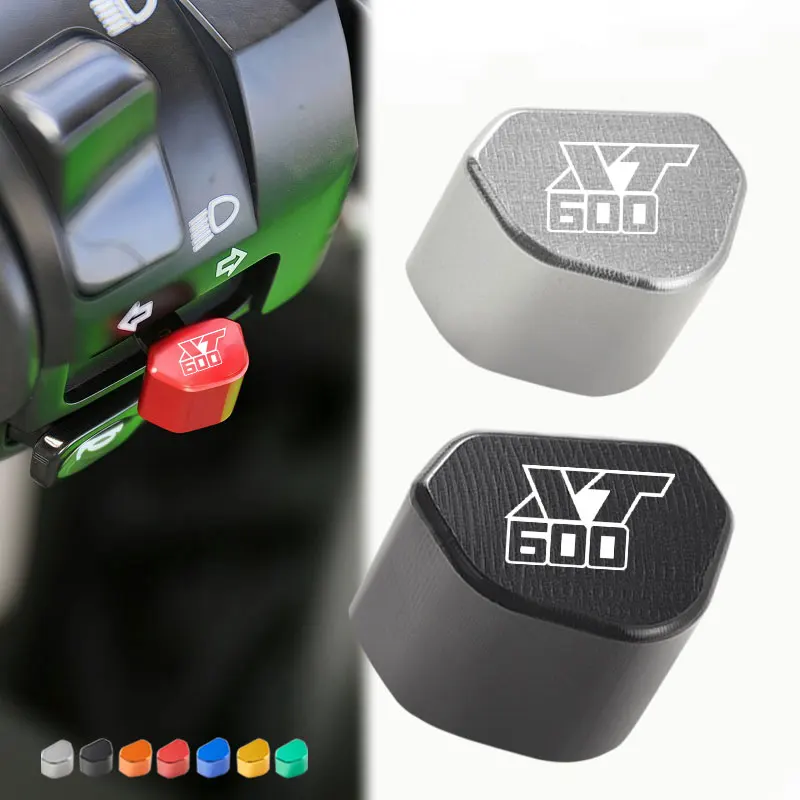 Botón de motocicleta para Yamaha XT600 XT 600 1984 1985 1986 XT600Z XT600E XT600ZE Z E ZE TENERE, interruptor de señal de giro, tapa de llave