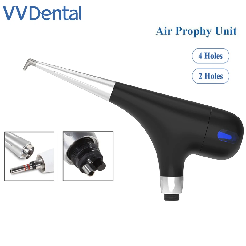 

VVDental Dental Air Polisher Стоматологический распылитель Воздушный поток Отбеливание зубов для гигиены полости рта Чистка Стоматолог Пескоструйные инструменты