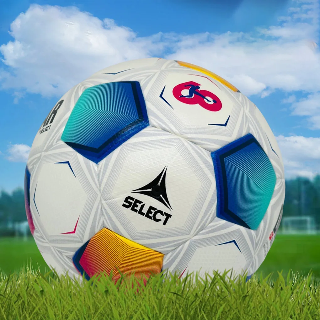 Balón de fútbol ze 5, engrosado y resistente al desgaste, para duradero y al descanso de caída, juego con reposapiés de desgaste