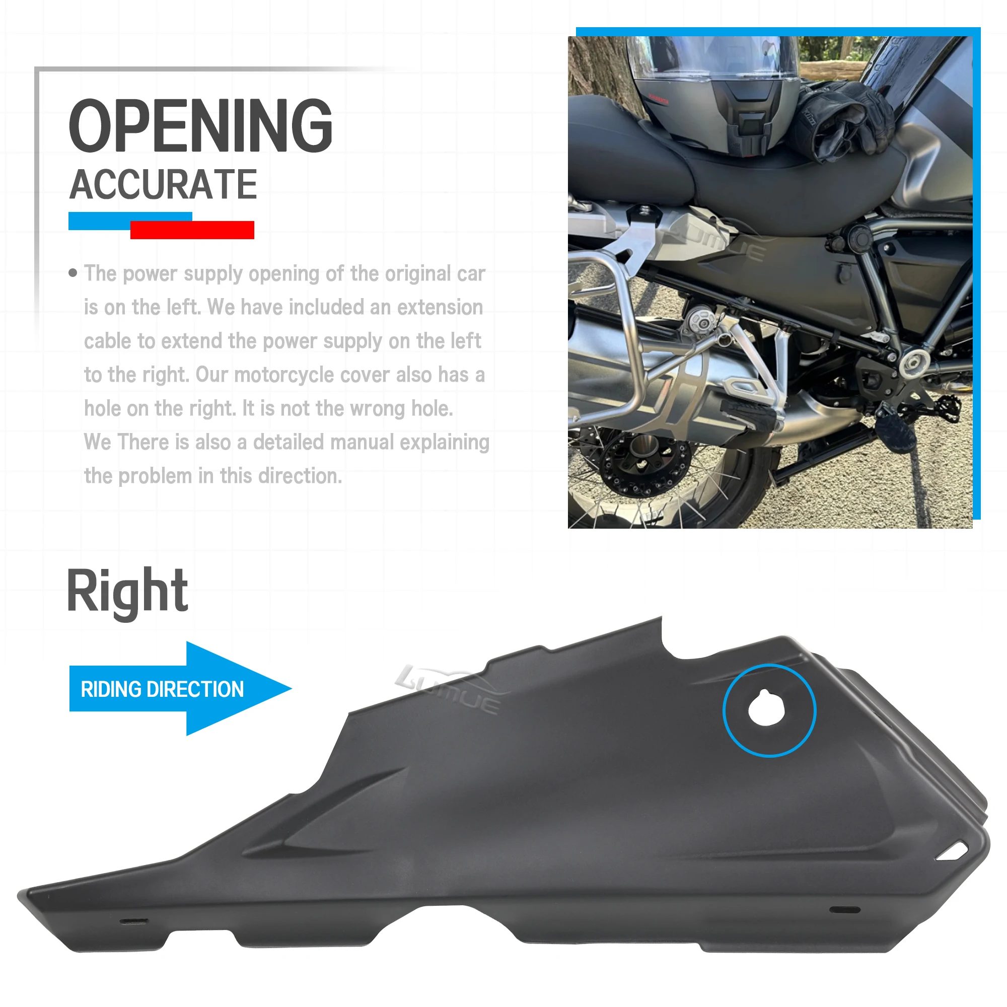 Motorcycle R1250GS Frame Infill Side Panel Set Guard Protector Fairing Cowl Cover For BMW R 1250 GS R1250GS ADV R 1200 GS LC