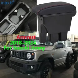 For Suzuki Jimny Armrest For Jimny JB74 Car Armrest box 2018-2025 Retrofit parts Storage Box Interior details Car Accessories