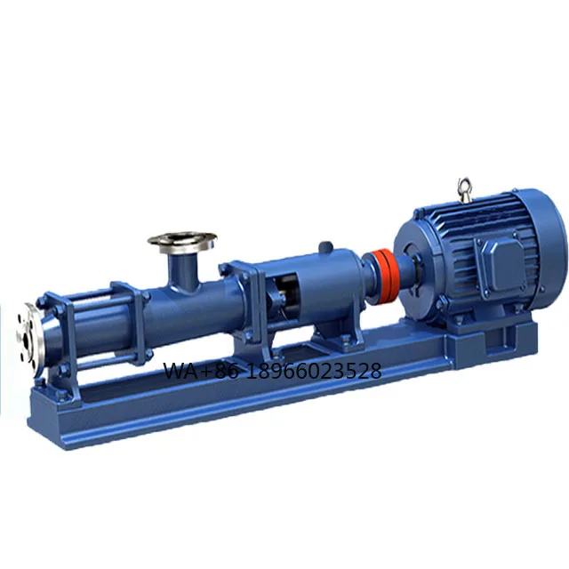 316L Food Grade Screw Pump Stainless Mono Screw Pump Mini Single Screw Pump