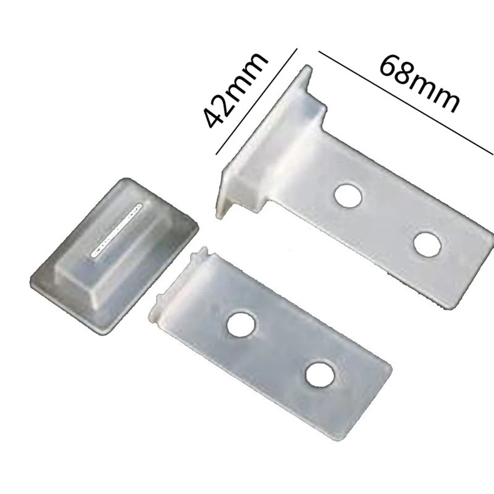 Plastic Two Hole Supporting Parts Carton Stacking Card Paper Shelf Connecting Fixing Protective Connector