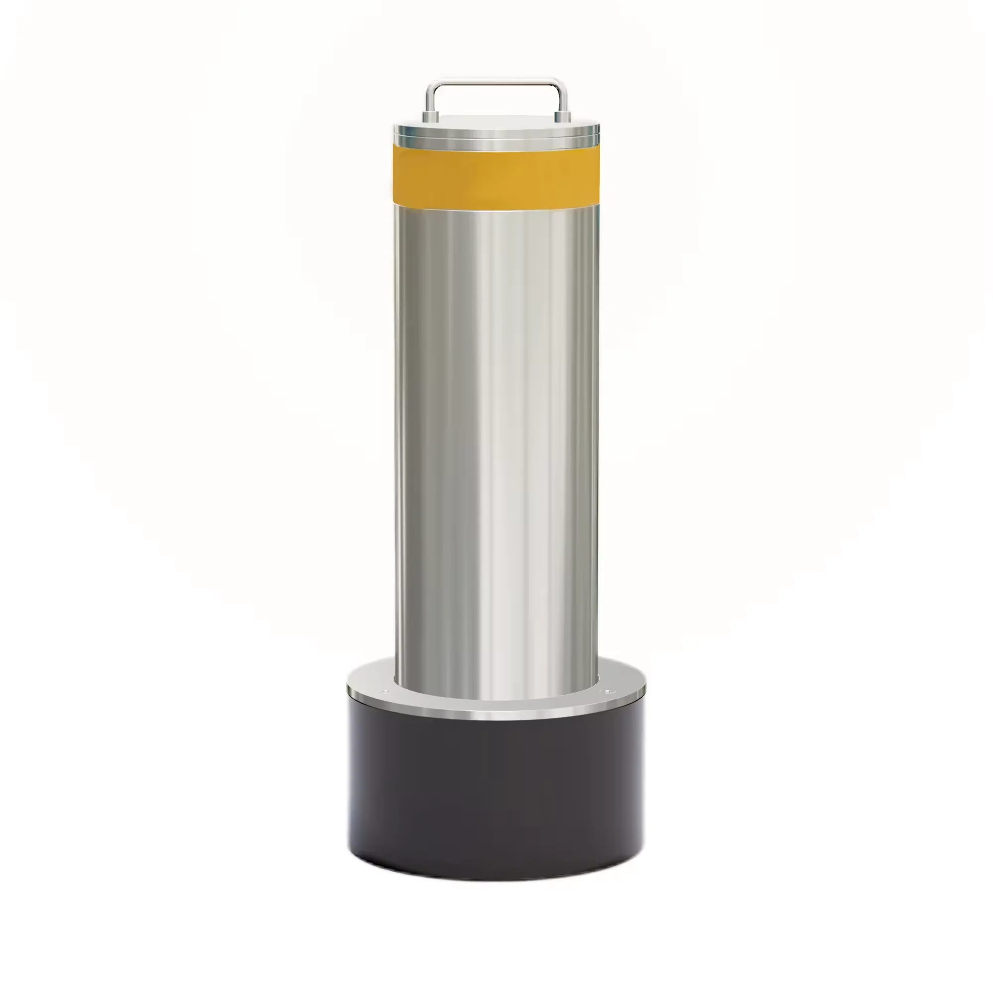 Modern Landscape Formrash Barrier Handles Manual Removable Bollard Post with Lock