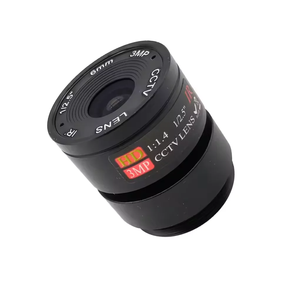 ELP CS Mount Lens 2.1mm/2.5mm/4mm/6mm/8mm/12mm CS Fixed Focus Lens for Manual USB Camera