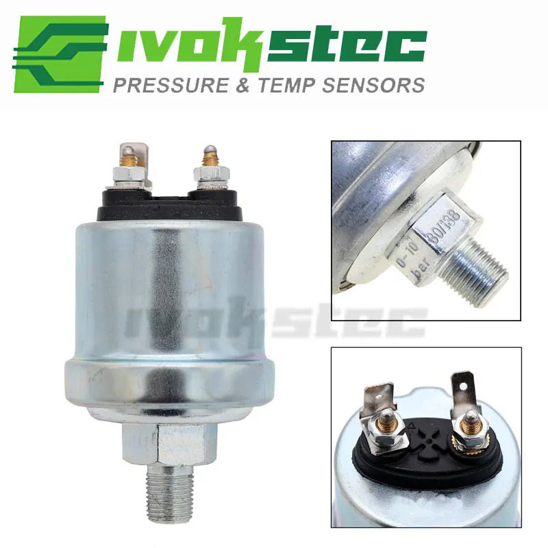 Oil Pressure Sensor Switch Sender 0-10Bar For Perkins FG Wilson Olympian Generator Parts 622-333 622-137