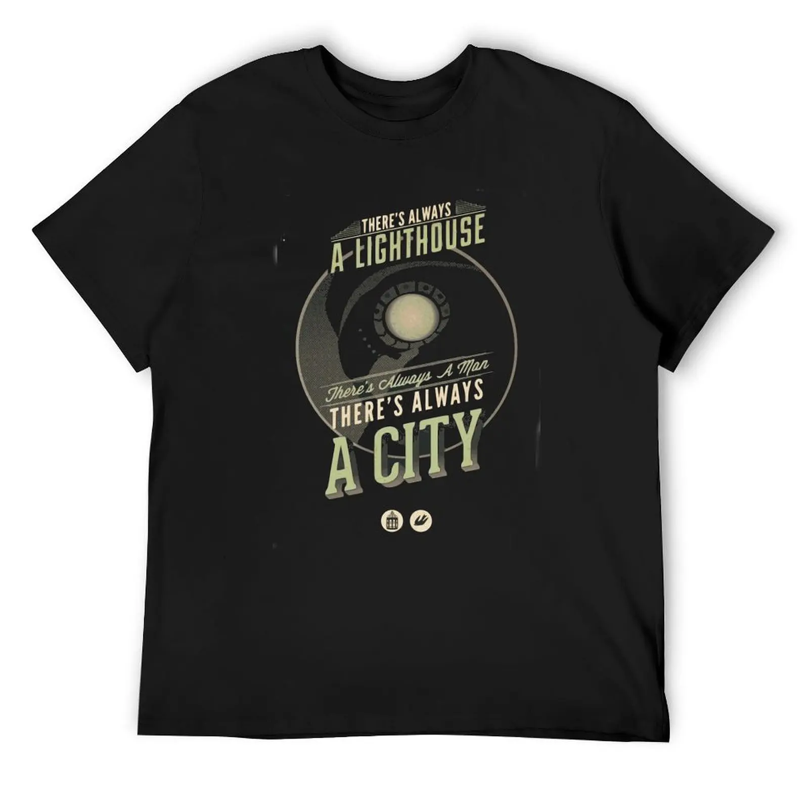 

There's Always a Lighthouse - Bioshock T-Shirt Aesthetic clothing custom shirt customs design your own outfits for men
