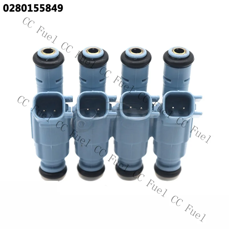 C+ 0280155849 4pcs Fuel Injectors For JEEP Chrysler Dakota Durango Ram 4.7L CM4902