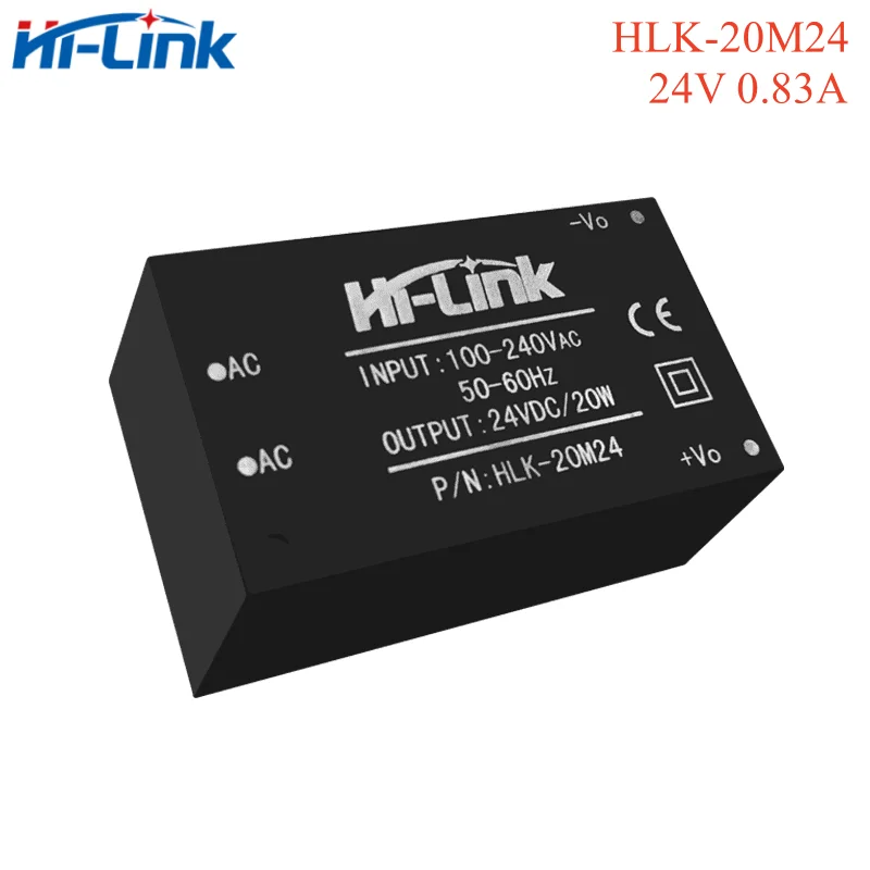 20 Вт HLK-20M05 20M09 20M12 20M15 20M24 AC DC 220V 5V/9V/12V/15V/24V изолированный импульсный понижающий модуль питания PCB