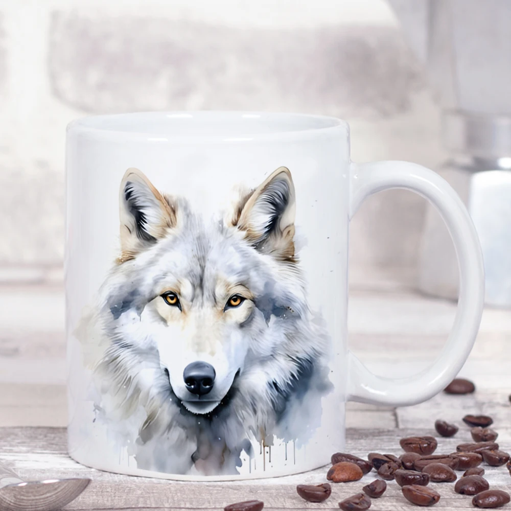 3d dog coffee mugs Ceramic Animal Mugs main image 1