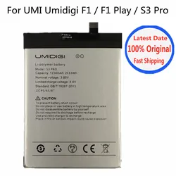 New Original Battery 5150mAh For UMI Umidigi F1 Play / S3 Pro S3Pro F1Play Mobile Phone Replacement Batteria