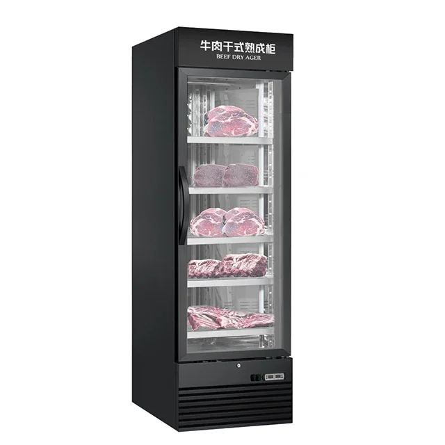 Wholesale quality fair price High Quality Meat Age Machine Display Freezer Dry Aging Refrigerator For Sale