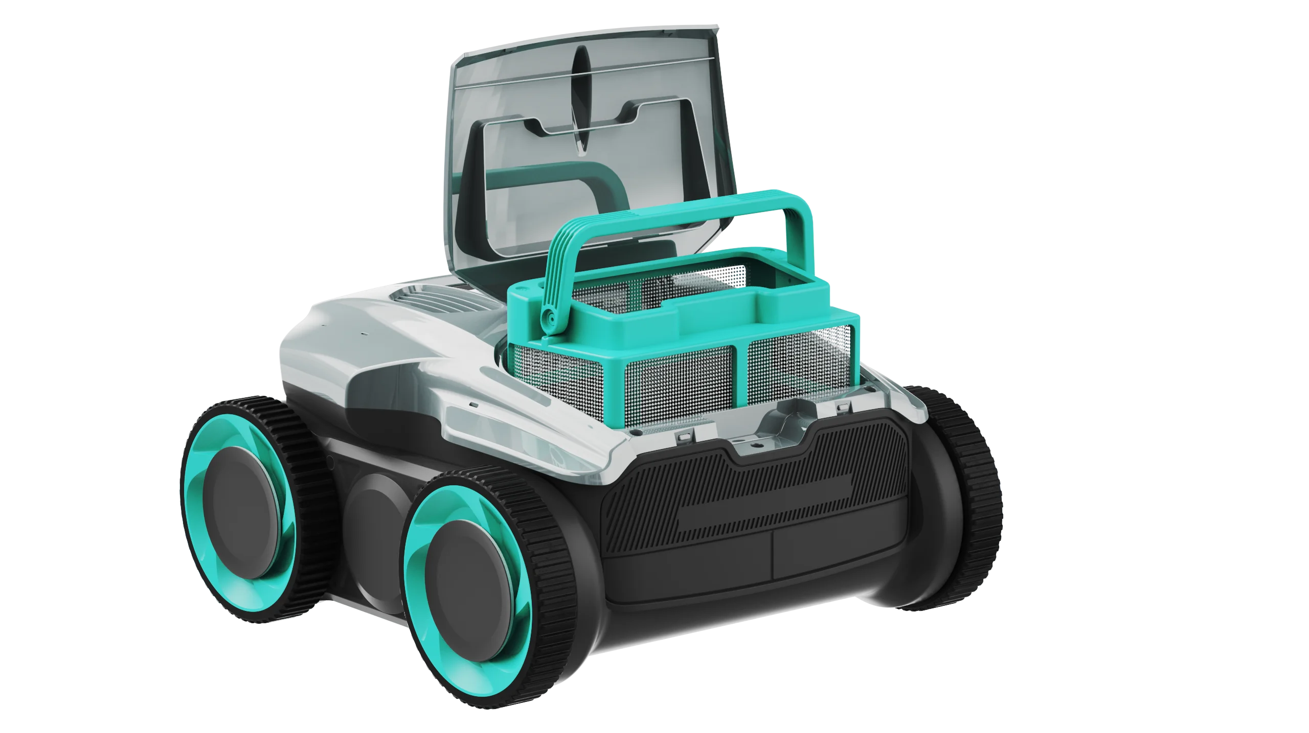 Lydsto Akku-Poolreiniger, Zickzack-Navigation, starke Saugkraft, Pool-Staubsauger, Roboter-Pool