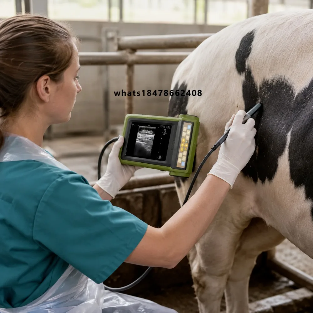 RKU10 Digital Veterinary Ultrasound System Portable Diagnostic Device for Screening and Clinical Imaging in Dogs, Cat