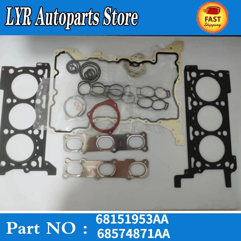 Original high quality for 2015-2021JEEP GRAND CHEROKEE GASKET KIT ENGINE Engine overhaul package 68151953AA 68574871AA car