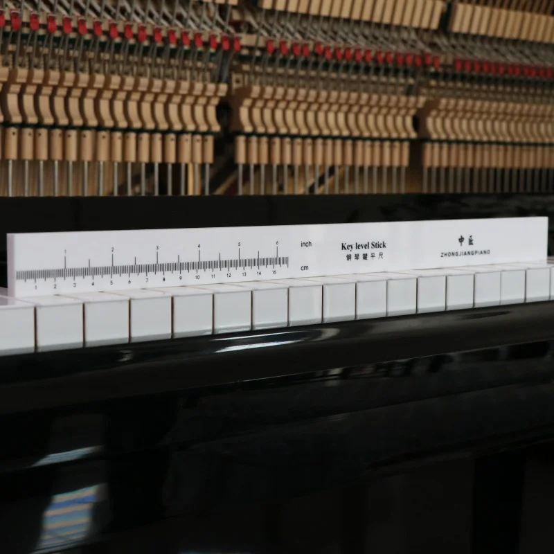 Piano Key Leveling ruler 38cm Acrylic material High quality piano tools