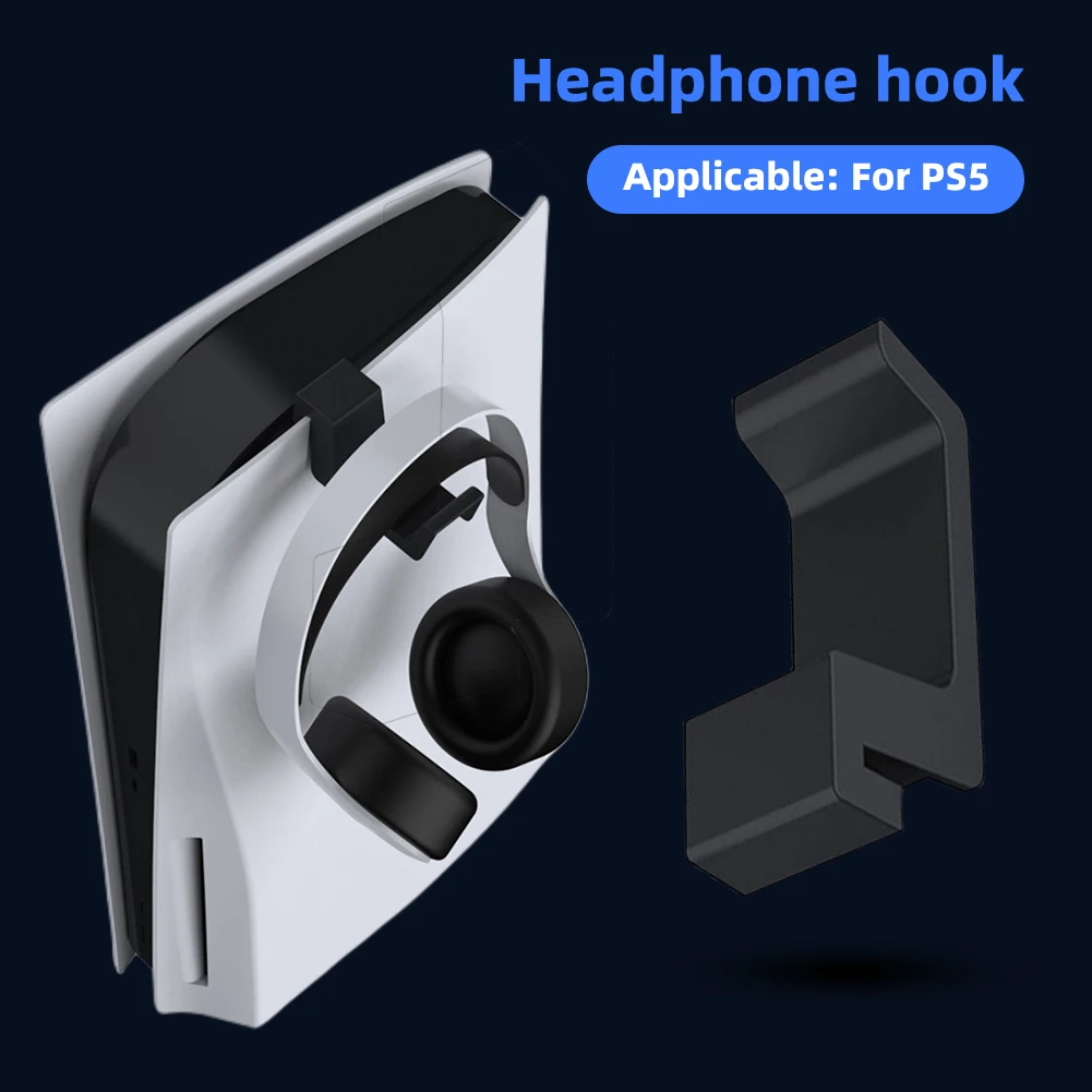 Headphone Stand Wall Mount Holder Hanger For PS5 Gaming Headset Hanging Bracket Storage Rack for Sony PS5 Game Accessories