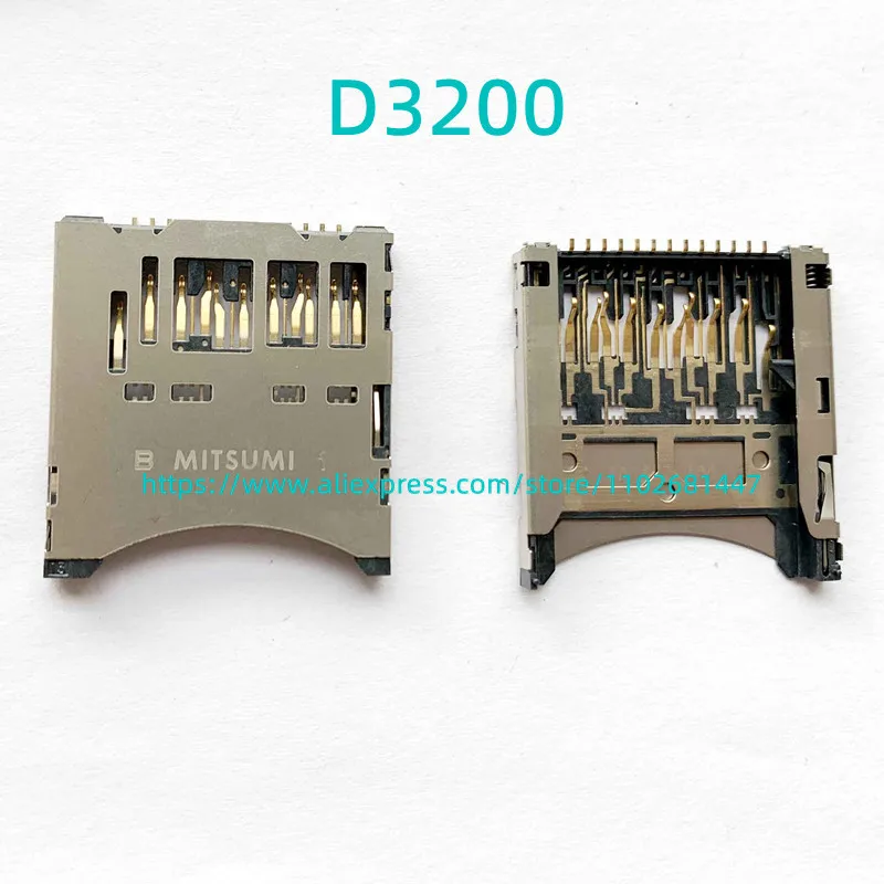 

NEW Original SD Memory Card Reader Slot Unit For Nikon D610 D600 D3200 D5200 Camera Repair Replacement Spare Part