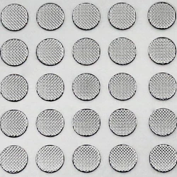 Earbuds Dust-Proof Steel Mesh With Glue Stainless In-Ear Earphone DIY Accessory Net Filter Dust Shell 200 Eyes Mesh Φ4.6*3.5 4*3
