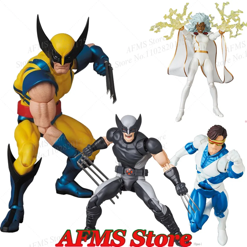 

MAFEX 1/12 Scale Collectible Figure X-Men Wolverine Cyclops Storm Girl Wolf Uncle Classic Comics Hero 6" Action Figure Soldier