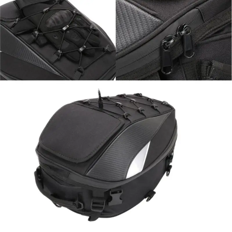 

1 Set Waterproof High Capacity Rider Multifunction Backpack Tailbag Motorcycle Tail Bag Rear Seat Bag Dirt Bike Accessories