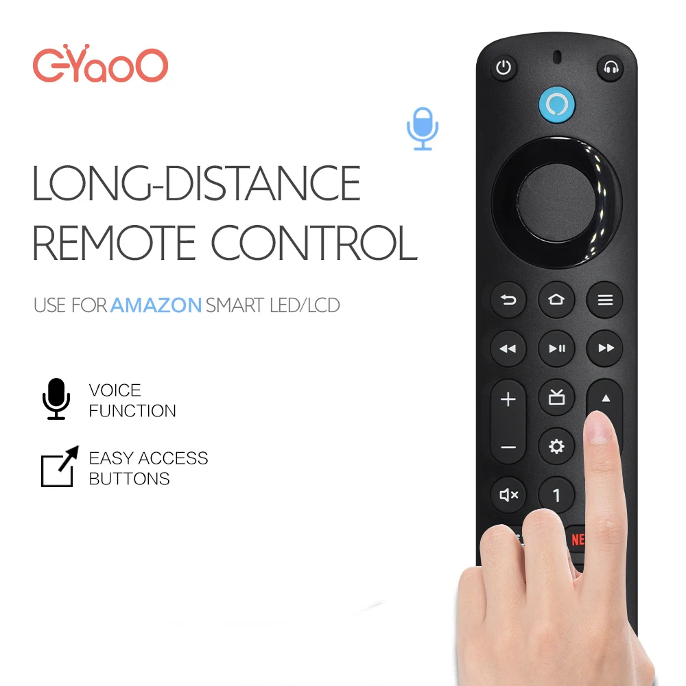 AF-V9 Voice Remote Control Suitable For L5B83G Fire TV Stick 4K Max Stick Lite Cube Smart TV Controller For Smart TVs