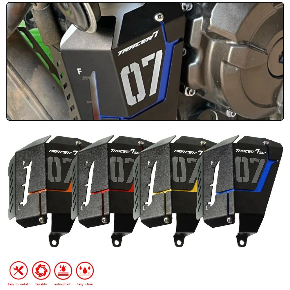 

Accessories Radiator Guard Coolant Recovery Tank Shielding Engine Cover For Yamaha TRACER 7 GT 7GT TRACER7 TRACER7GT 2021 2022