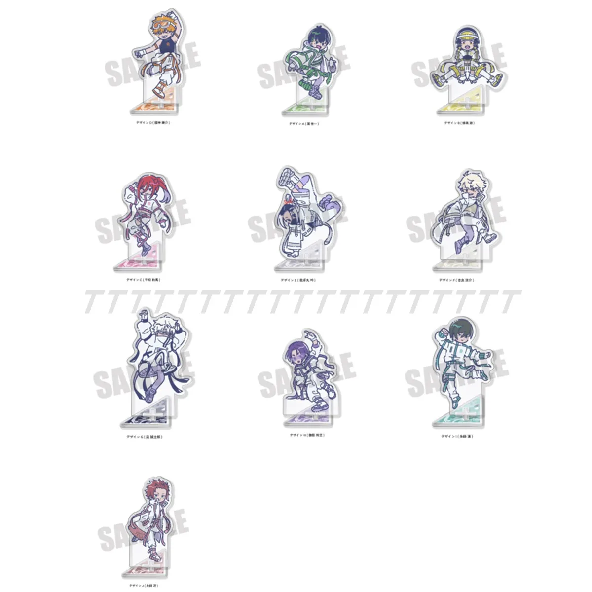 Game Chigiri Hyoma Bachira Meguru Nagi Seishiro Itoshi Rin Acrylic Stand Doll Anime Mini Figure Model Plate Cosplay Toy for Gift