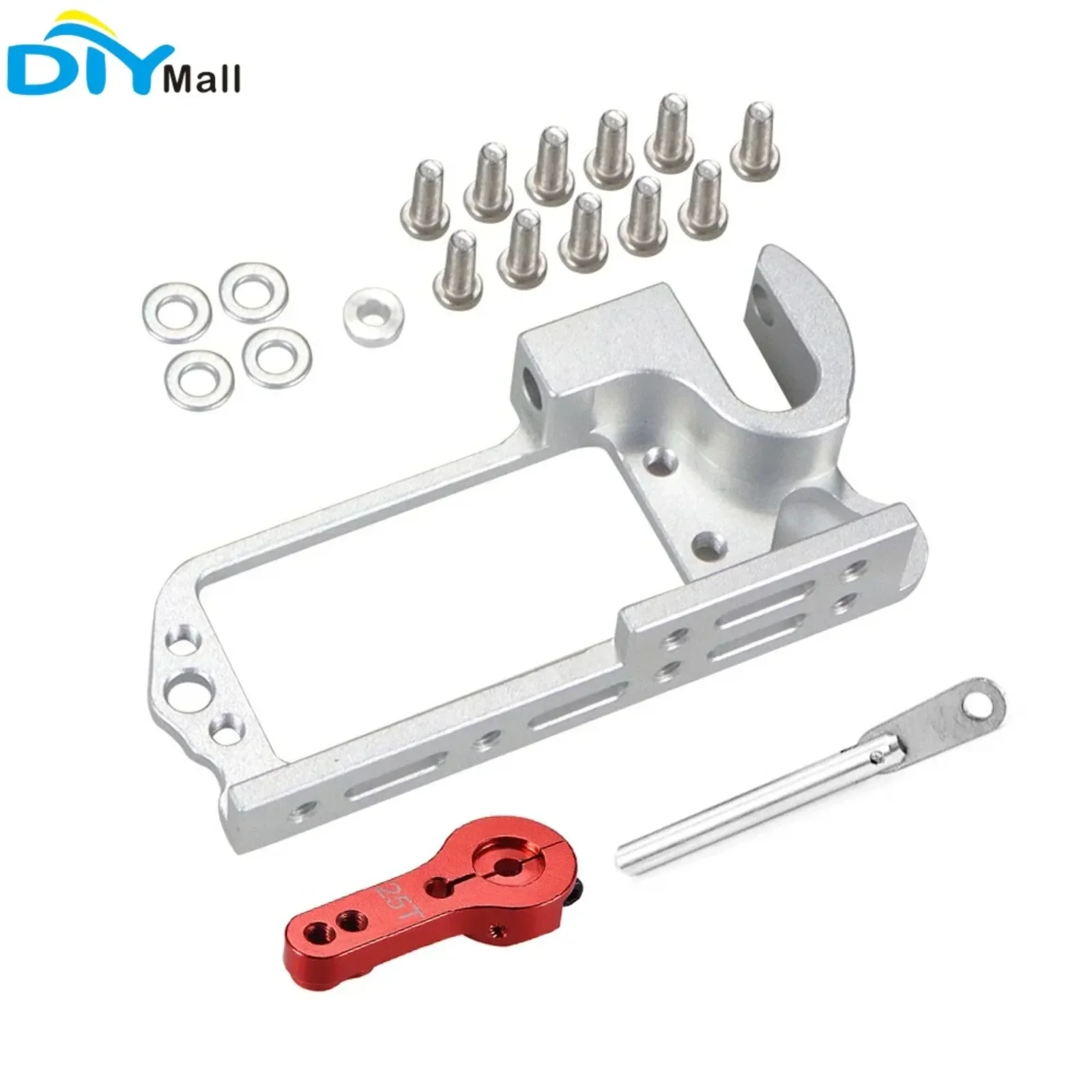 Параболический переключатель сервопривода, воздушное метательное устройство, диспенсеры с большим крутящим моментом + сервопривод 25 т для радиоуправляемой модели Drone Heli Multicopter