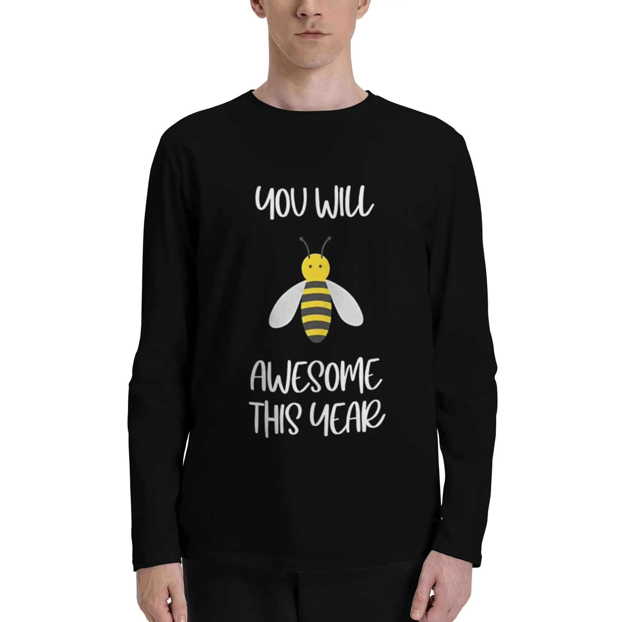Мужская футболка с принтом You Will Bee