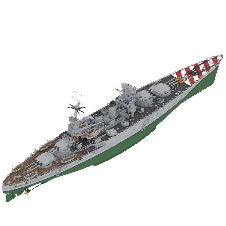 

Triumph Italian Navy Giulio Cesare Battleship TM70014WL 1/700 1940-Версия Waterline
