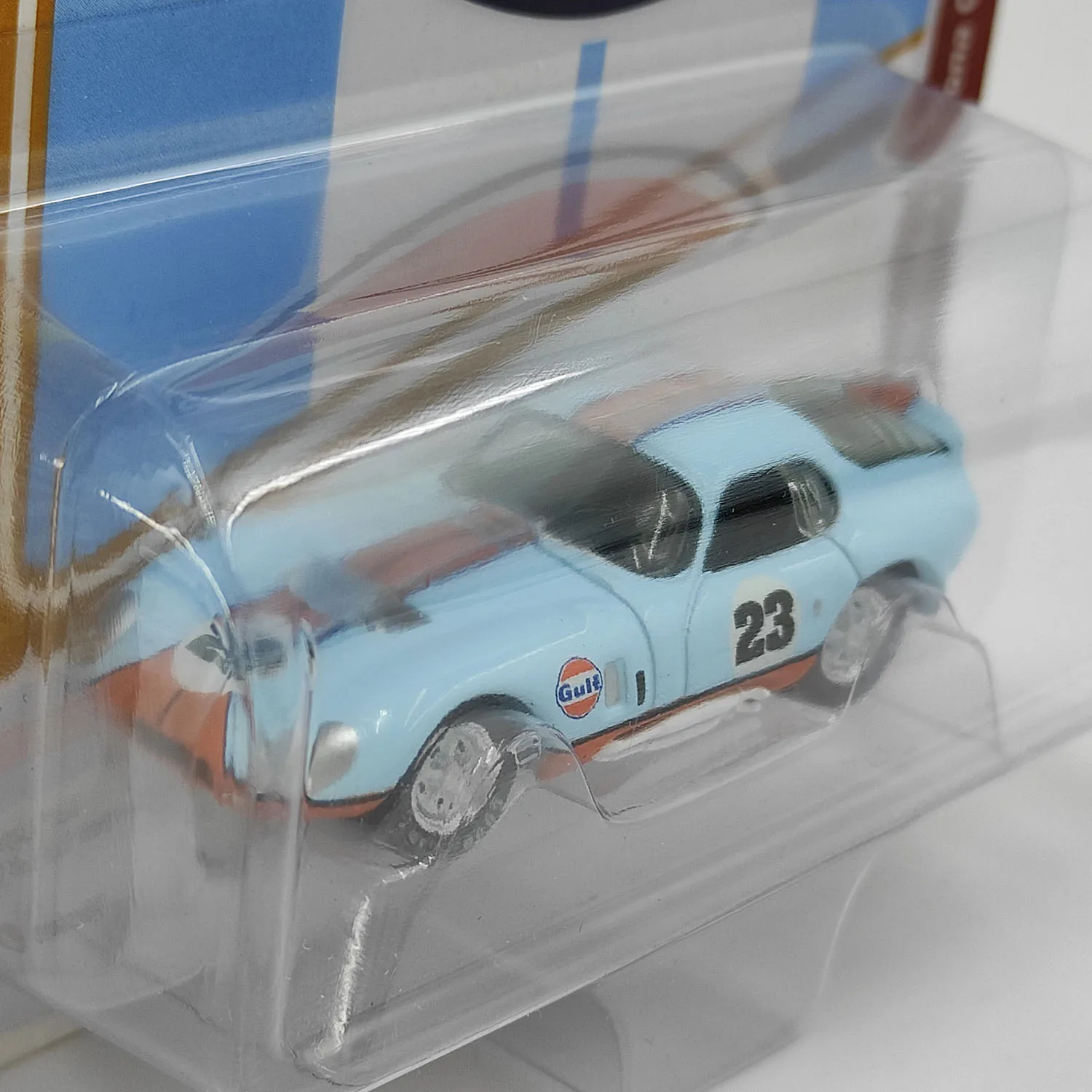 دييكاست JL 1/64 مقياس 1965 شيلبي كوبا دي ماتونا سيارة رياضية خليج رسمت سبيكة نموذج تحصيل لعبة هدية تذكارية العرض #2