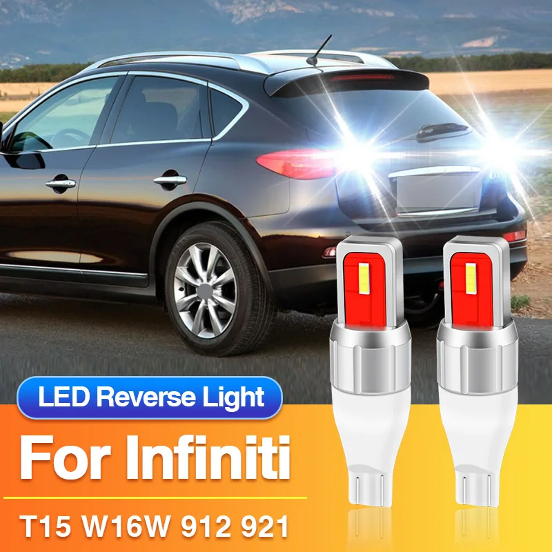 2PCS T15 Led Revers…