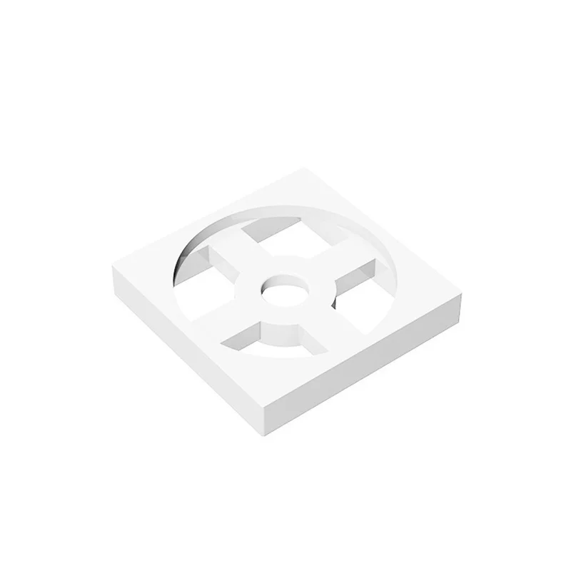 10PCS 3680 2x2 Turntable Base Building Blocks Moc Color Parts Compatible with Brick Children's Toy Assembly Gift Box