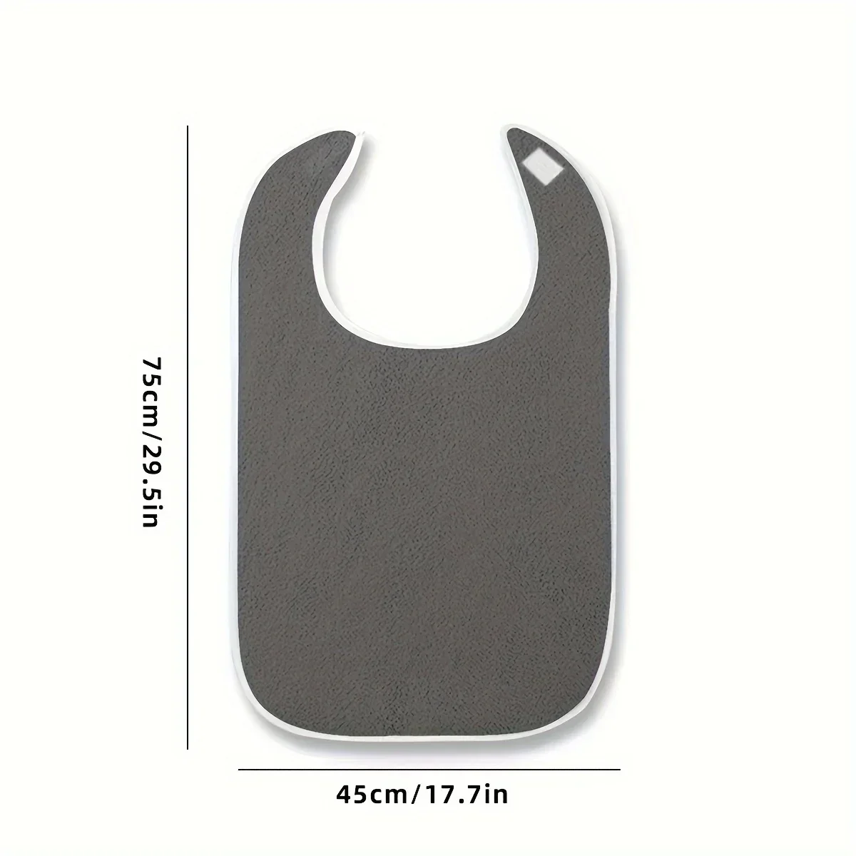 1pcs Stain Resistant Adult Bibs for Men and Women - Perfect for Seniors and a Mess-Free Diet