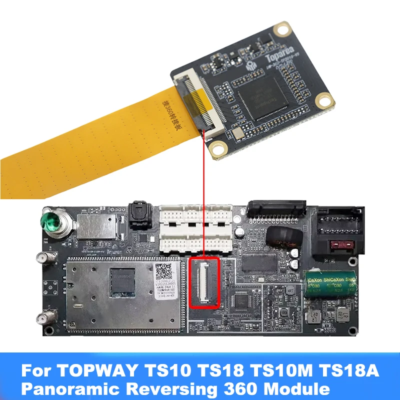 Car Android 360 Module Chip For TOPWAY STWEI TS10 TS18 TS10M TS18A Panoramic Reversing Module