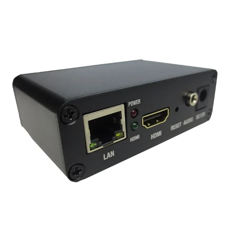 Vidéo HD Compatible HDMI vers IP UDP RTMP SRT HTTP HLS RTSP, encodeur vidéo H.265 h265 pour le Streaming en direct