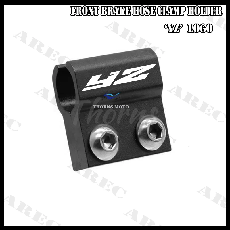 Motorcycle Accessories Front Brake Line Hose Cable Clamp Holder For Yamaha YZ 65 85 125 250 250F 450F 125X 250X 250FX 450FX