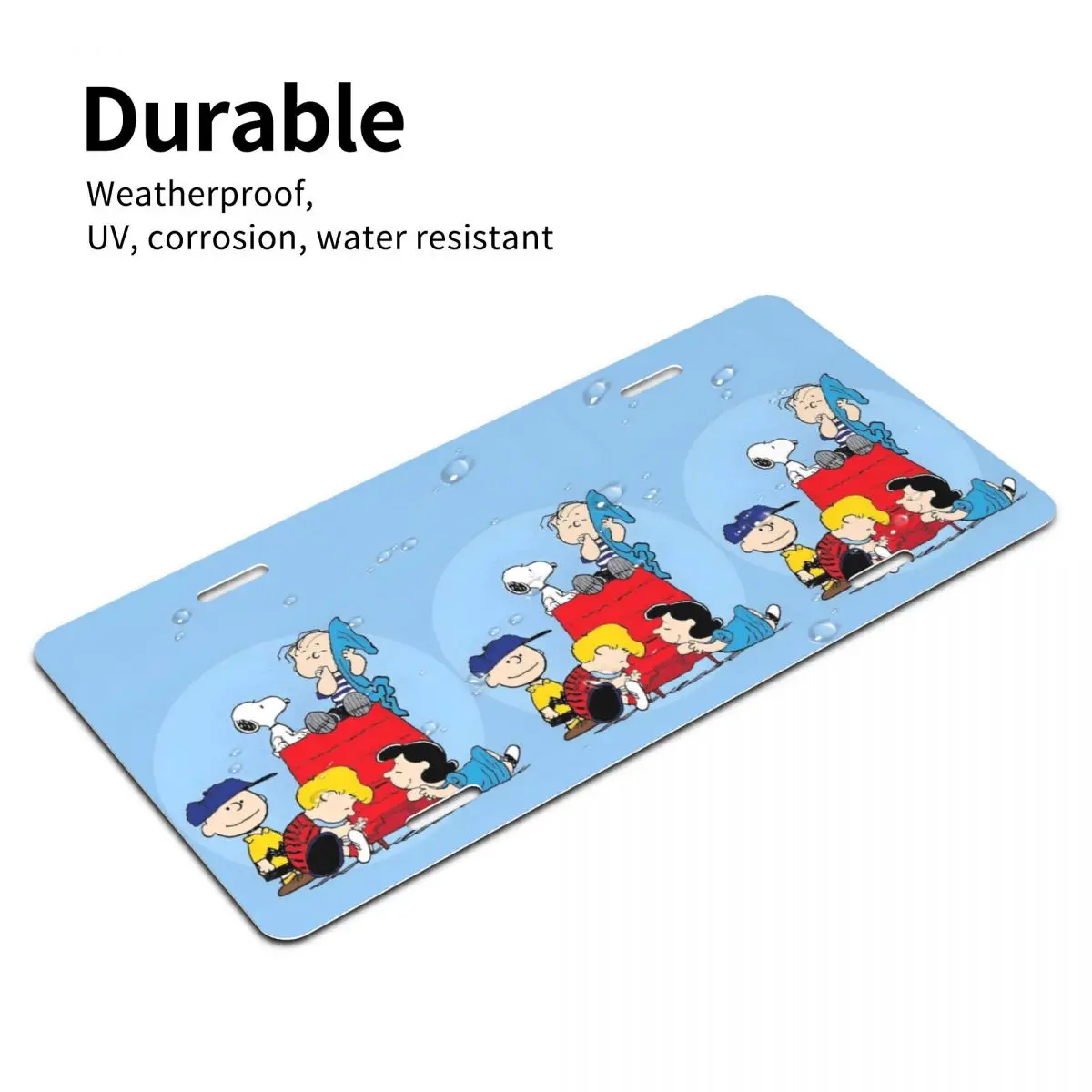 مخصص لطيف S-Snoopys الكرتون لوحة ترخيص بارد الزخرفية سيارة الجبهة لوحة ترخيص الألومنيوم معدن تسجيل الغرور العلامة 6X12 بوصة