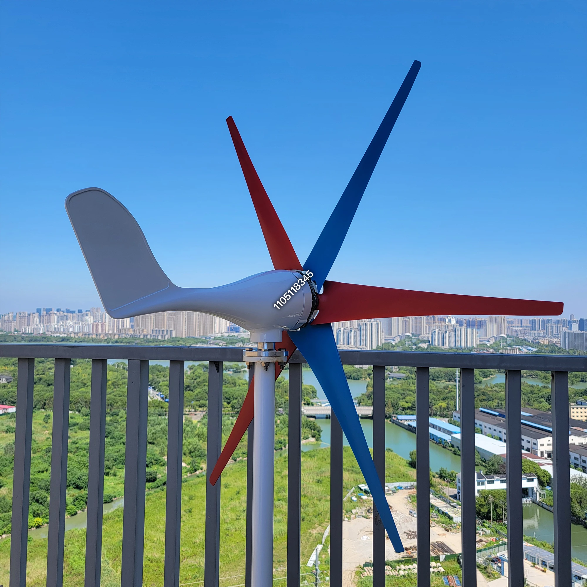 6000 واط 3KW 24 فولت 48 فولت الطاقة الحرة خارج الشبكة نظام أفقي المنزل توربينات الرياح مولد الرياح الطاقة Windmil مع وحدة تحكم MPPT