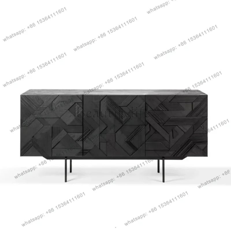Vintage Curio Szafki Do Salonu Home Furniture Wooden Display Cabinet Drawers Luxury Mid Century