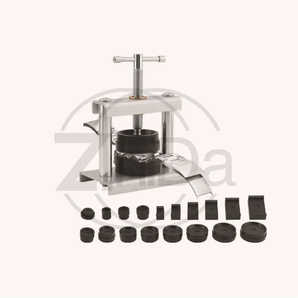 watch repair tool, metal screw capping machine, watch back cover pressing machine, high-precision bottom pressing