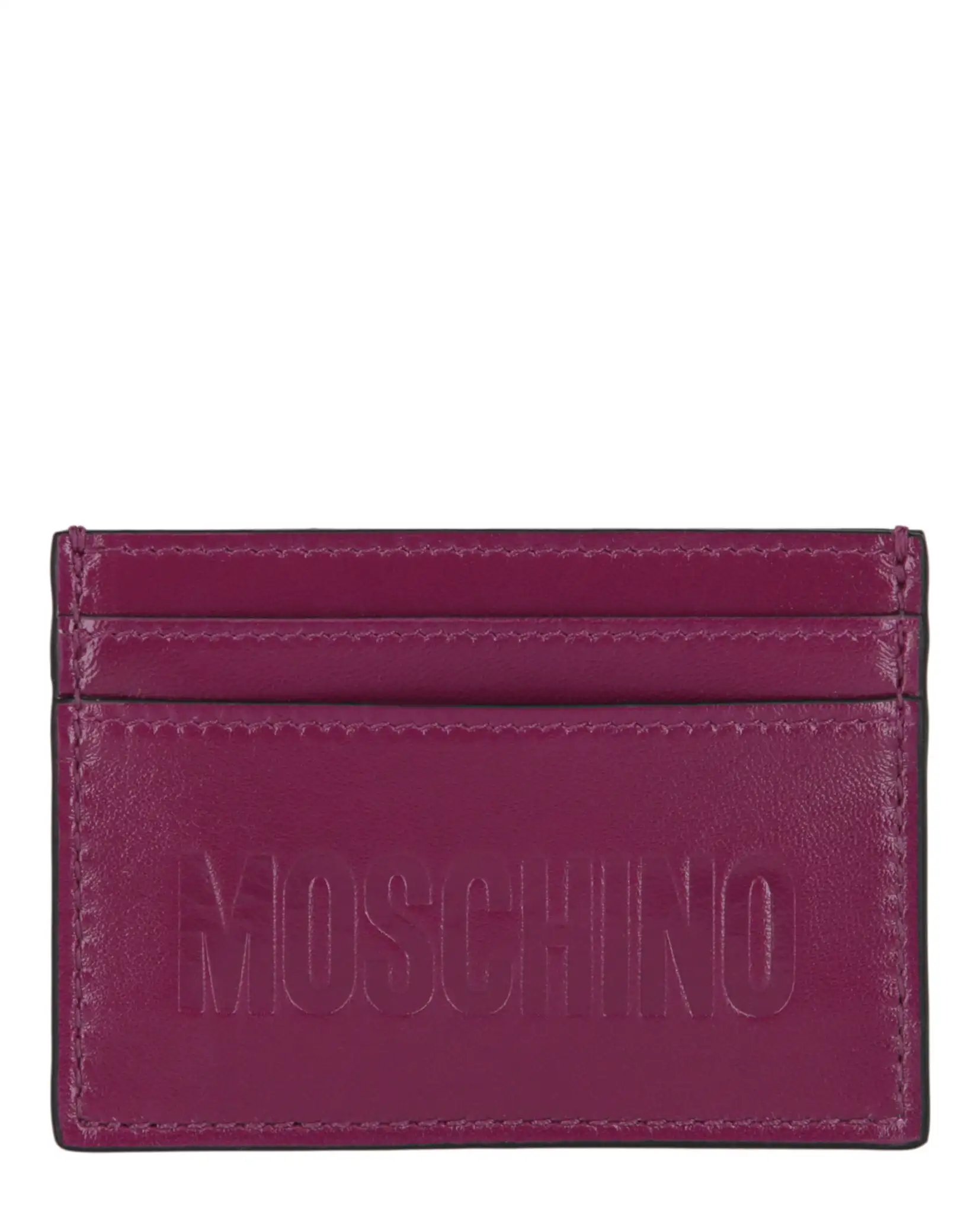 Moschino Embossed Logo Card Holder 8121-8018-0195