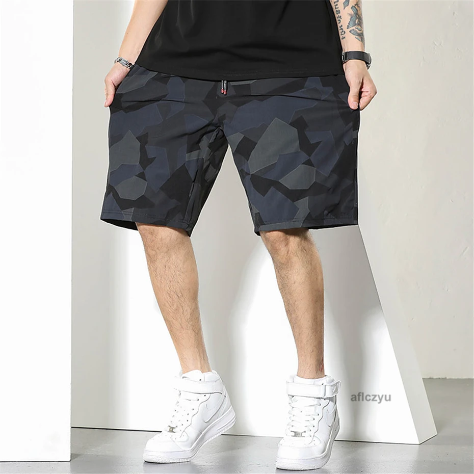 Sommers horts Männer Tarnung kurze Hosen plus Größe 6xl Mode lässig Camo Shorts männlich große Größe unten