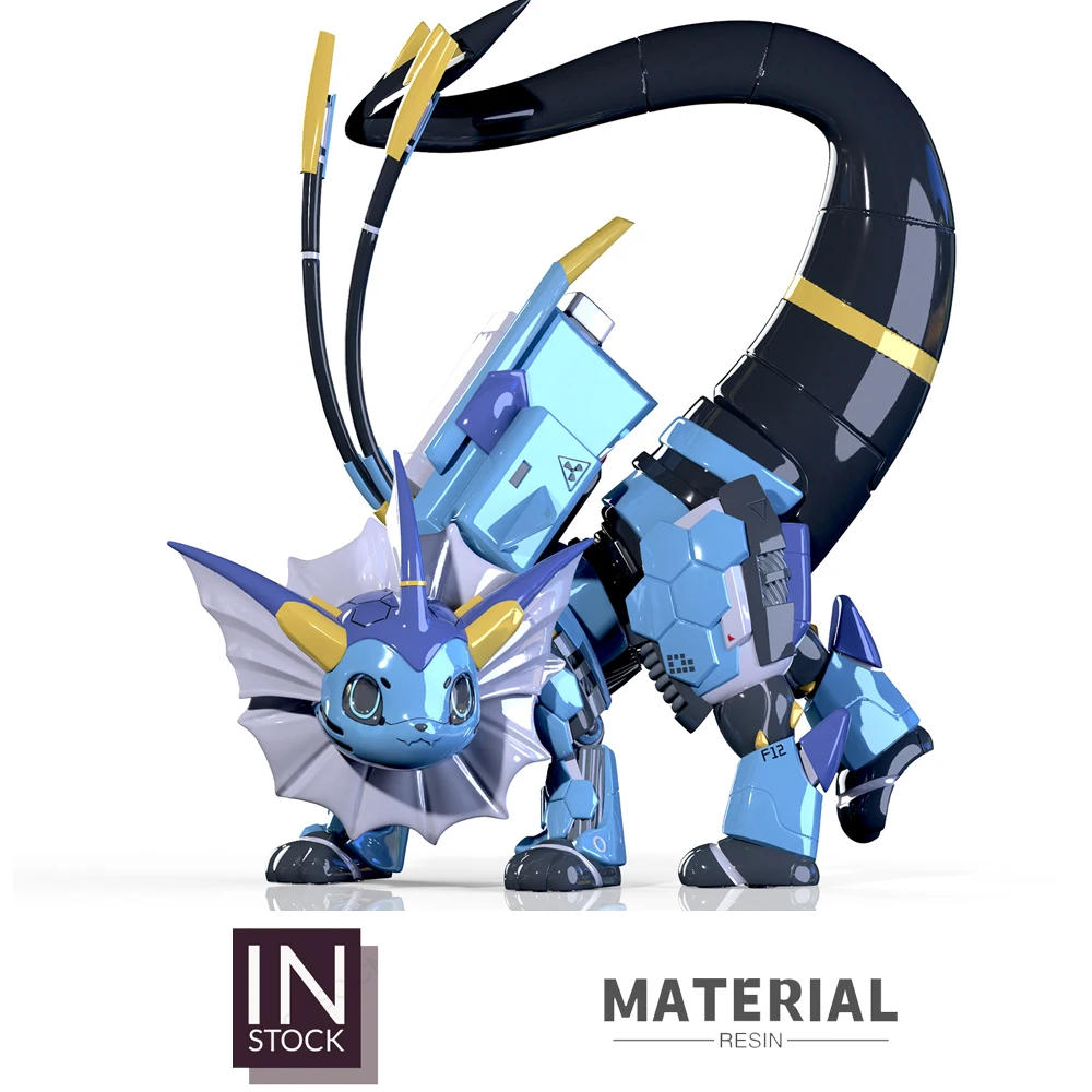 

[In Stock]1/10 Resin Scale World [MocKing] - Vaporeon Mechanization [Split RE-MENT]