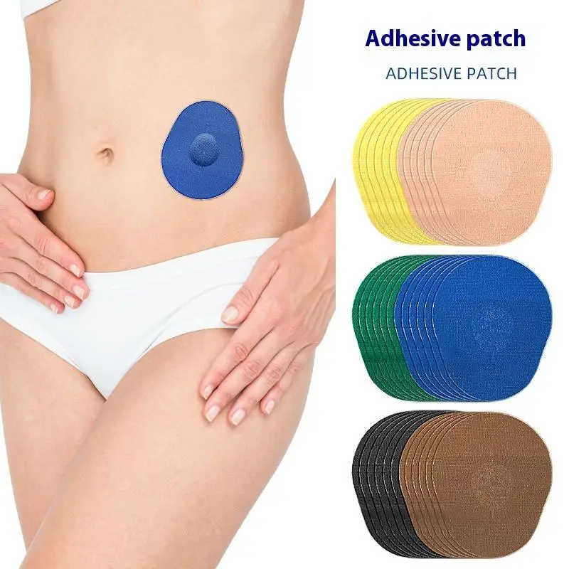 5/10Pcs Adhesive Blood Glucose Sensor Patches Monitor Protection Breathable Tape Freestyle Anti Slip Long Lasting For Outdoor