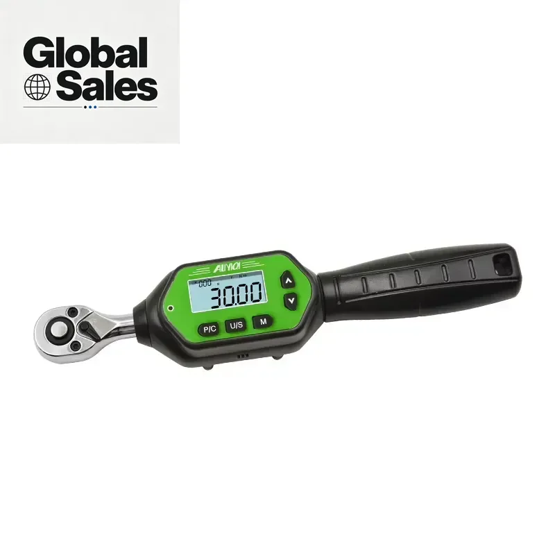 Designed for professional mechanics and industrial technicians, this digital torque wrench delivers unmatched precision and