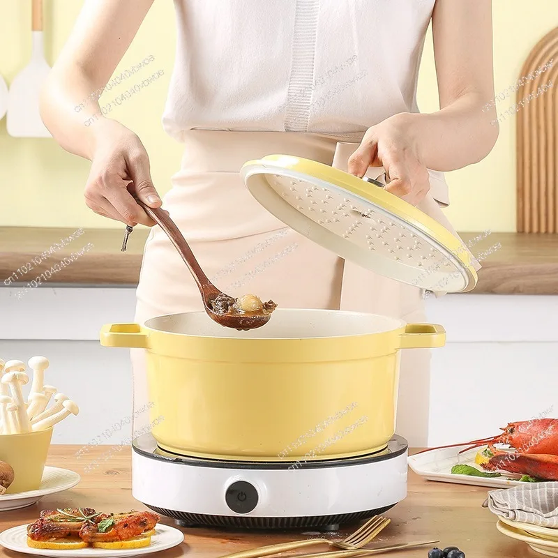 Pot Non-stick Pot Household Saucepan Instant Noodle  Gas Stove Induction Cooker Soup Pot