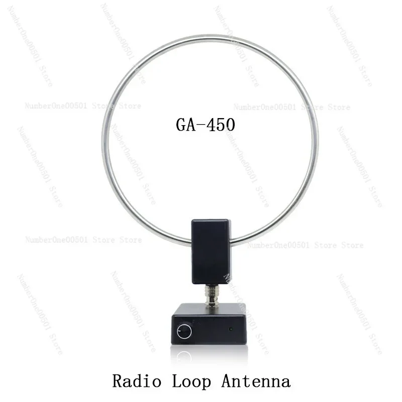 Radio GA450 shortwave antenna tuned day VOA antenna